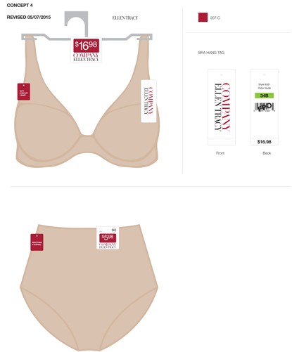 Packaging Design for Intimates Company - Megan Hays Design