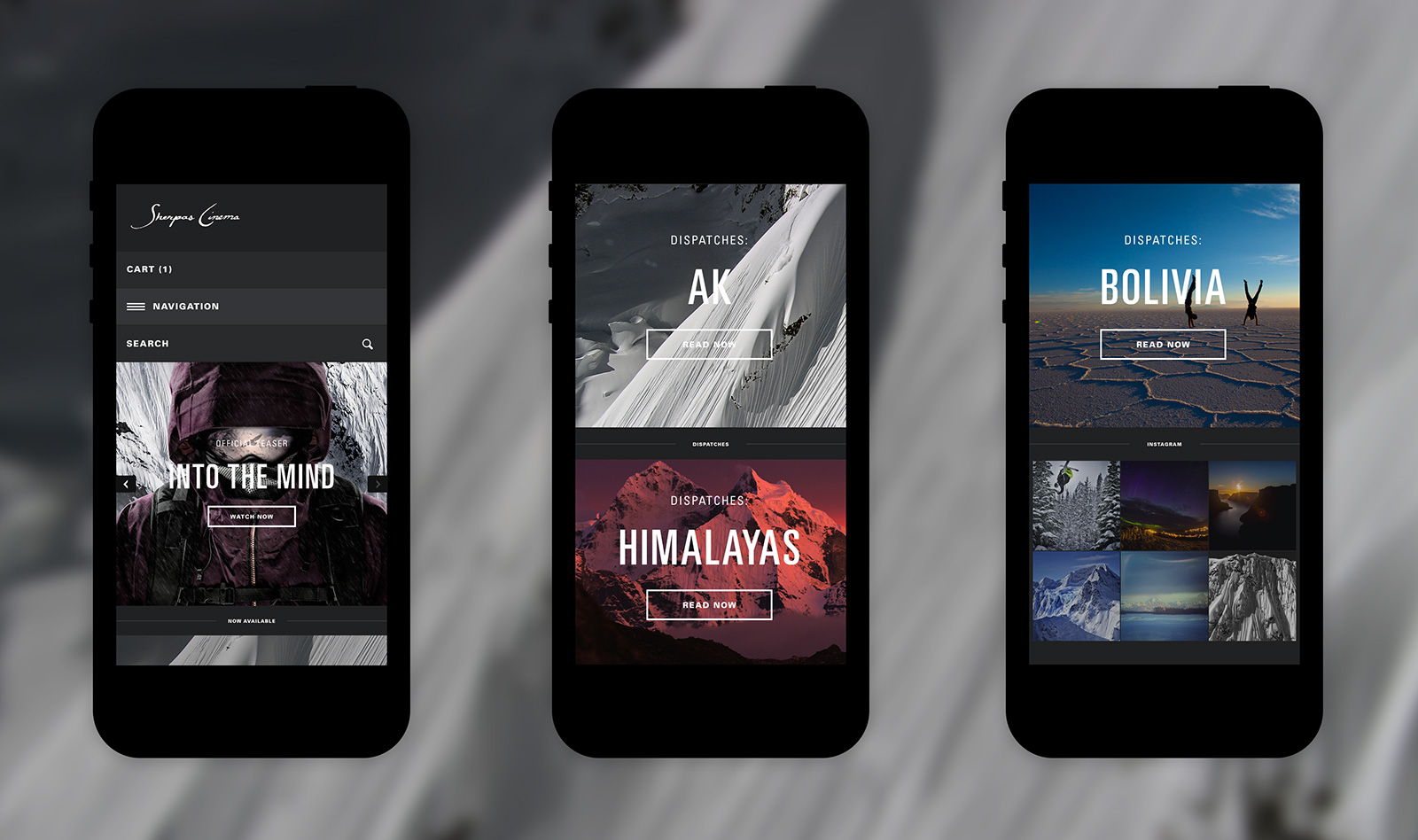 Sherpas Graphics Sherpas Cinema - Owen Perry Interactive Design
