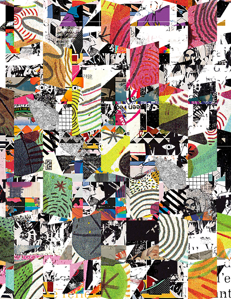 Collage Ge Collage Série 1 - Madame Gilles