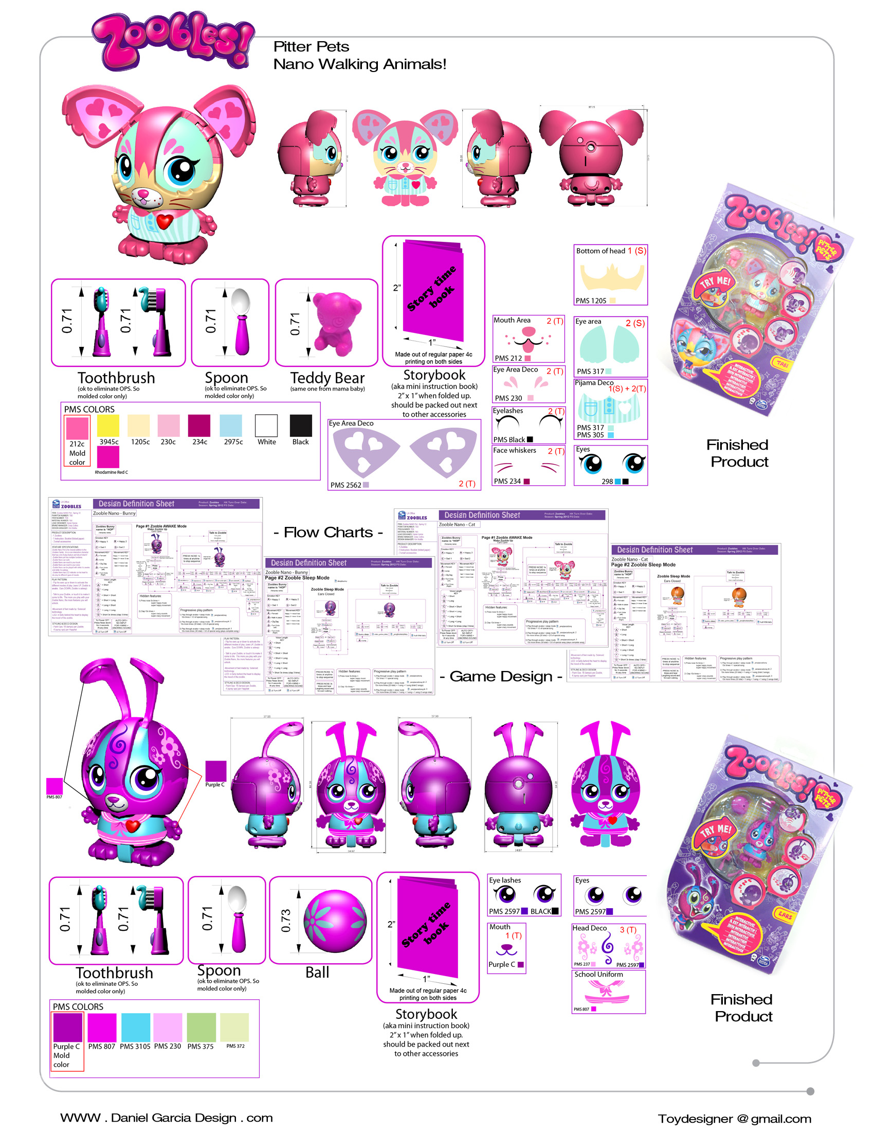 Zoobles Toy Line Daniel Garcia Design Portfolio