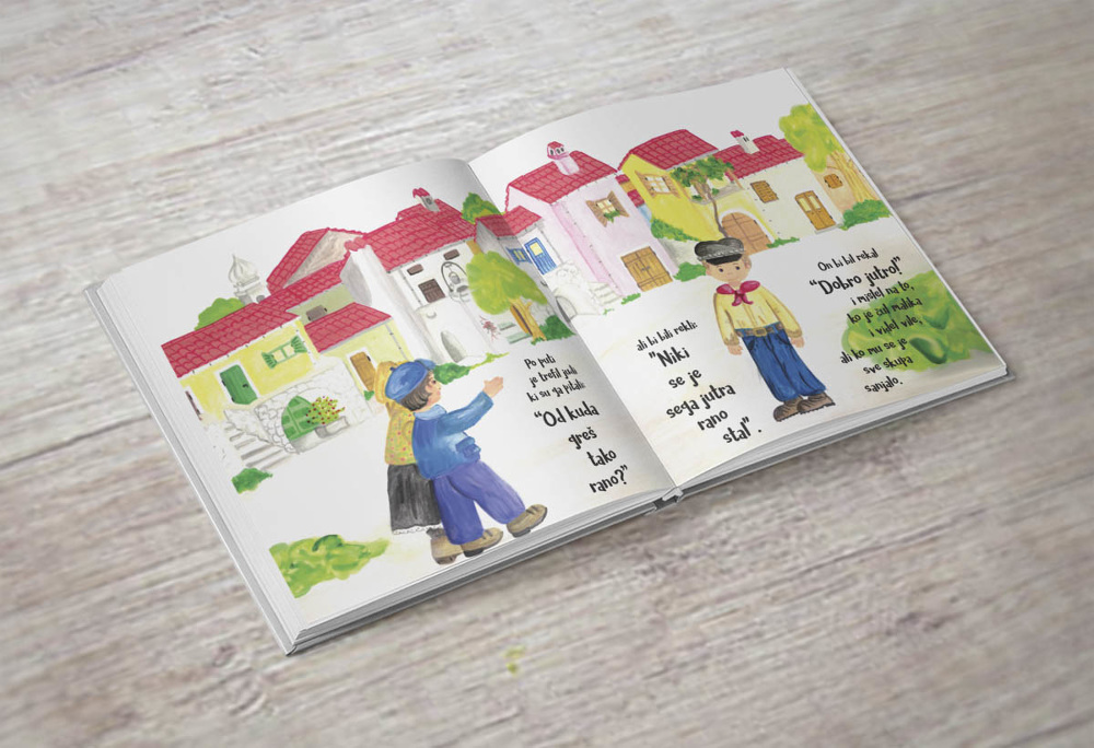 Childrens's Storybook Layout Lucija Frgacic