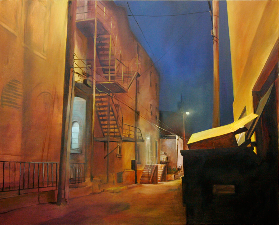 Alleyway Art By Daniel P Du