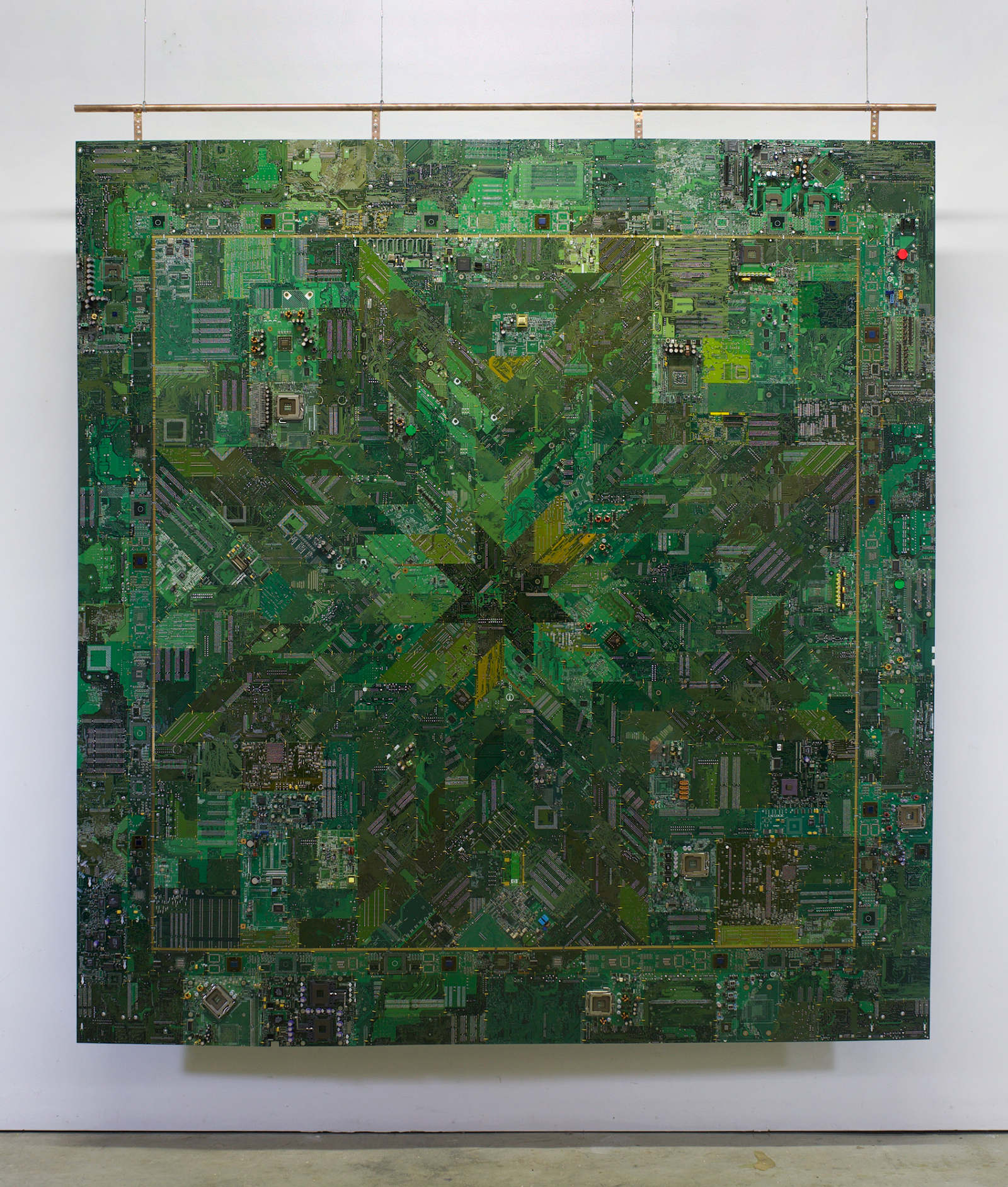 circuitboard quilts - Wally Dion