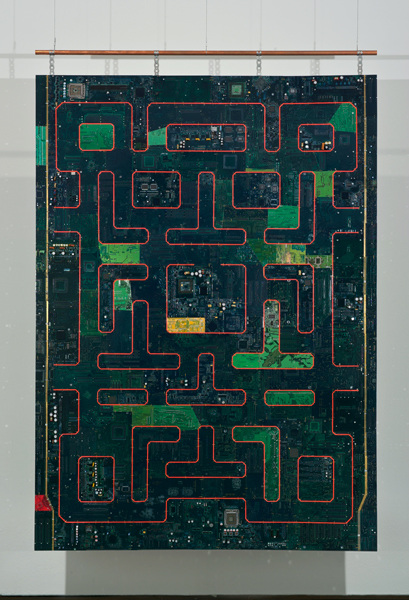 circuitboard quilts - Wally Dion