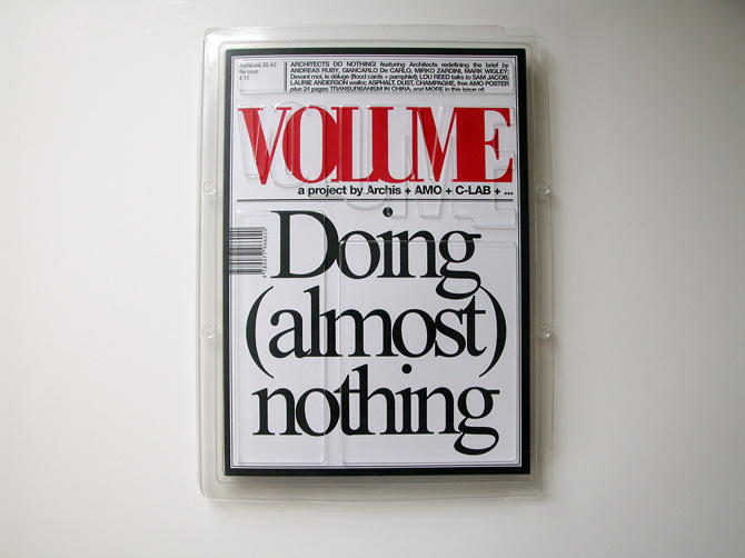 Volume Magazine: Packaging - Israel Kandarian