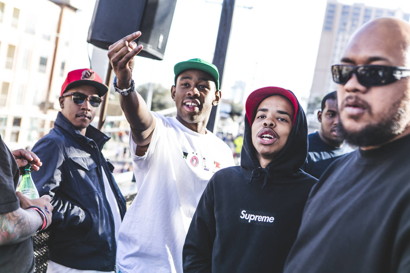 supreme x odd future