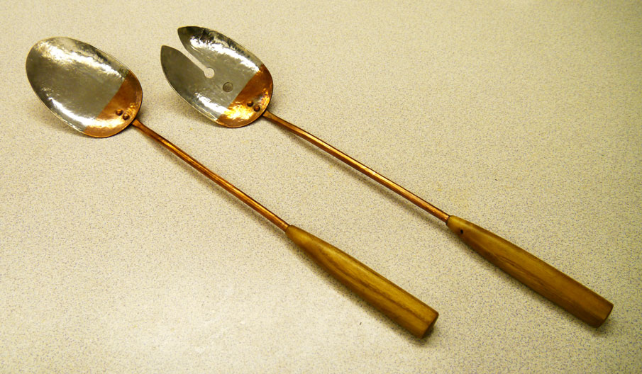 Copper Spoons Hayden Wood Metal Design