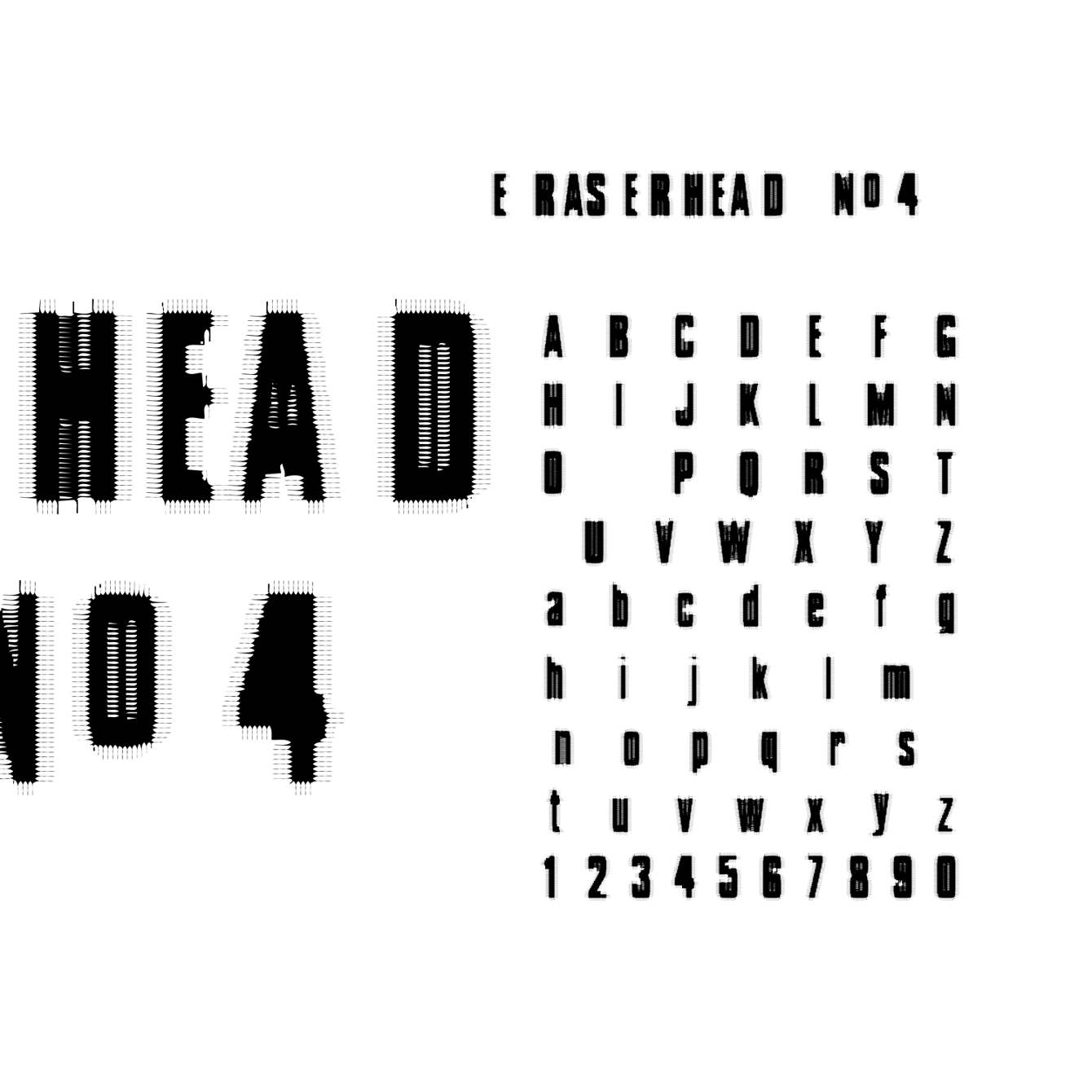 eraserhead no. 4 _ typeface john s c simpson