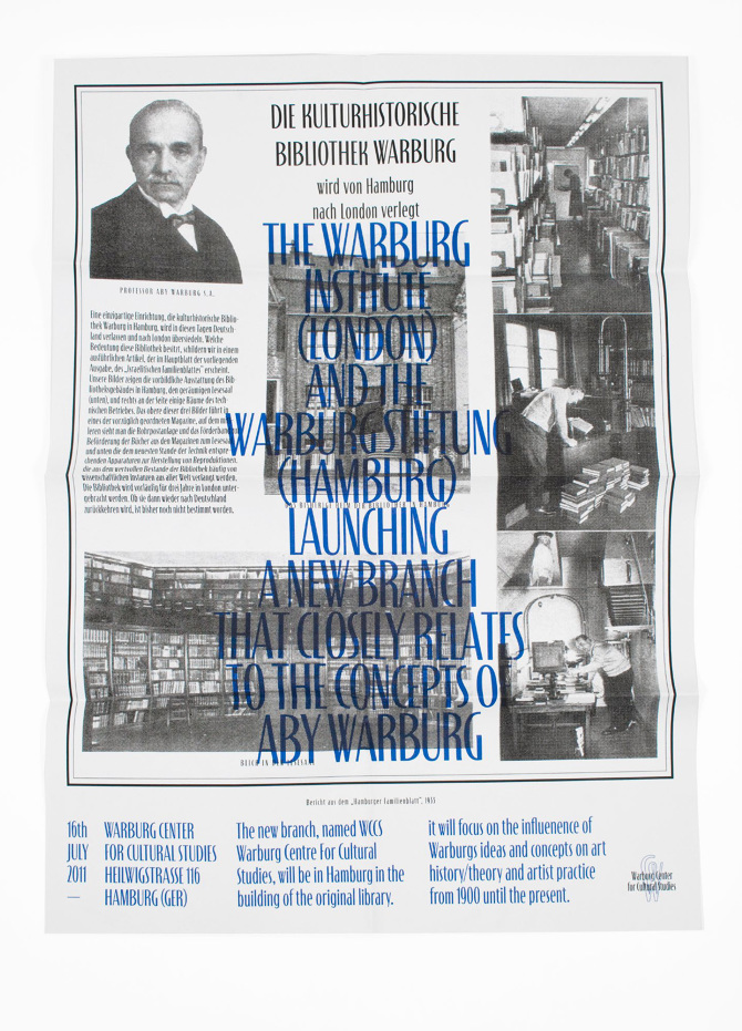 Warburg typeface &visual identity Bernd Volmer — Type and Graphic Design