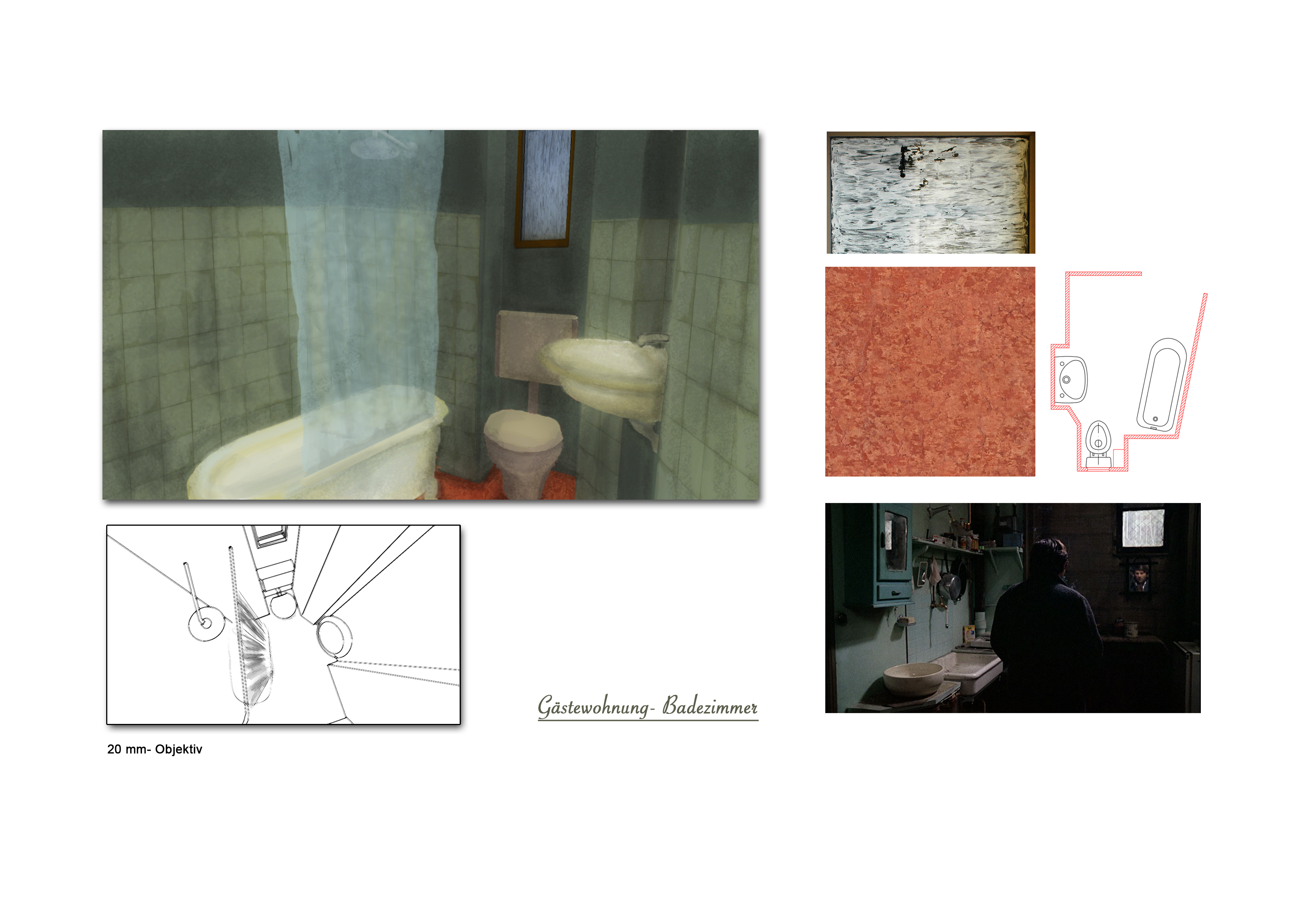Die Frau hinter der Wand - THERESIA ANNA FICUS - PRODUCTION DESIGN