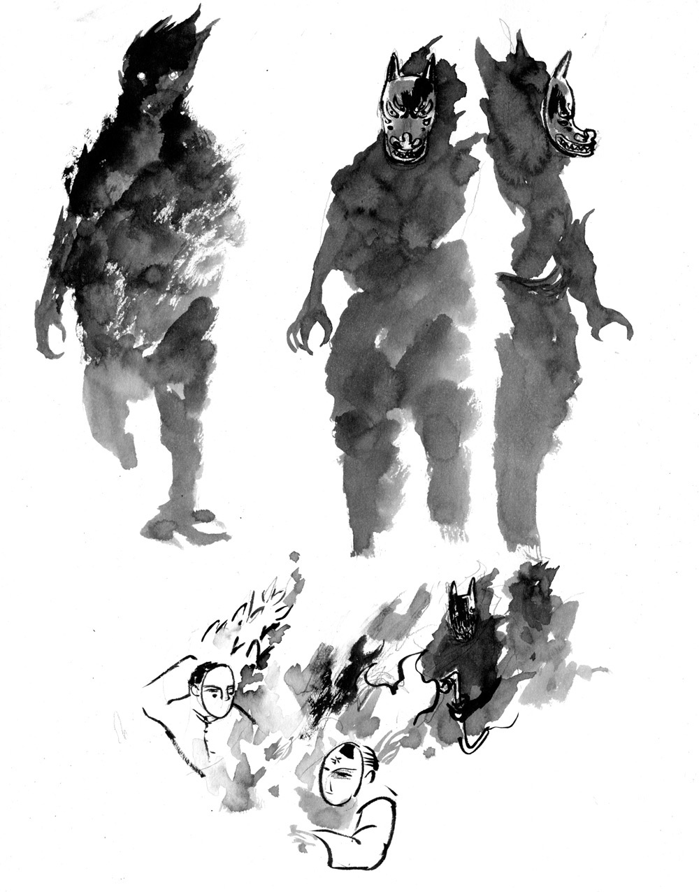 Shadow Concept Animation Concept Design for the Land of Shadow - Lisha Jiang