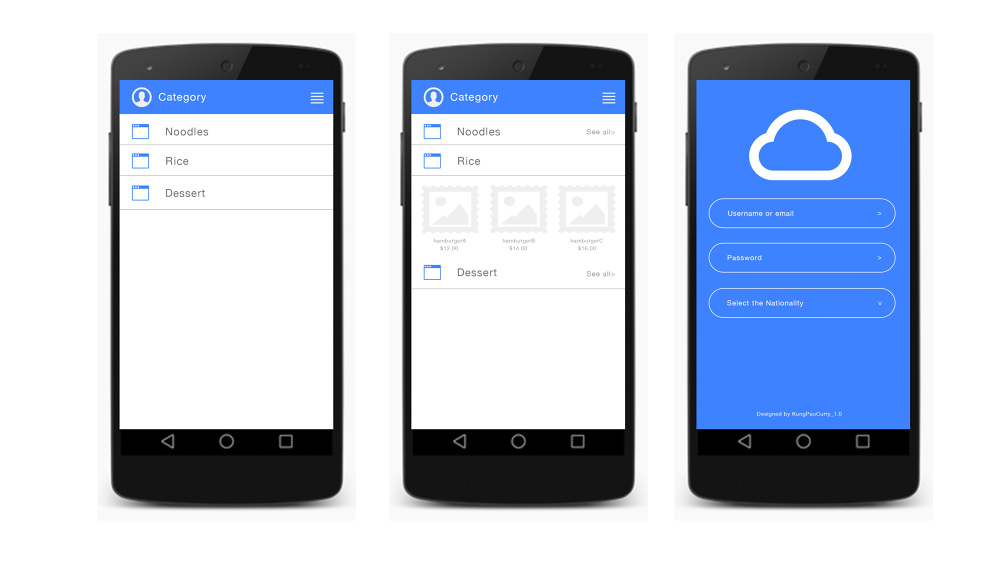 Digital Menu application development - Fan Yuanzhe