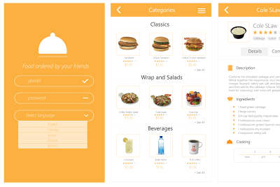 Digital Menu application development - Fan Yuanzhe