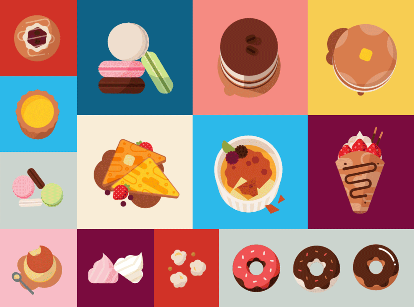 OREO icons - Abigoh Illustration