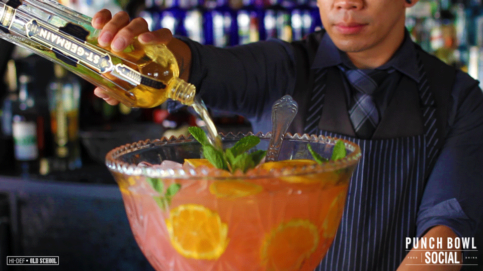 Punch Bowl Social Ben Spiking