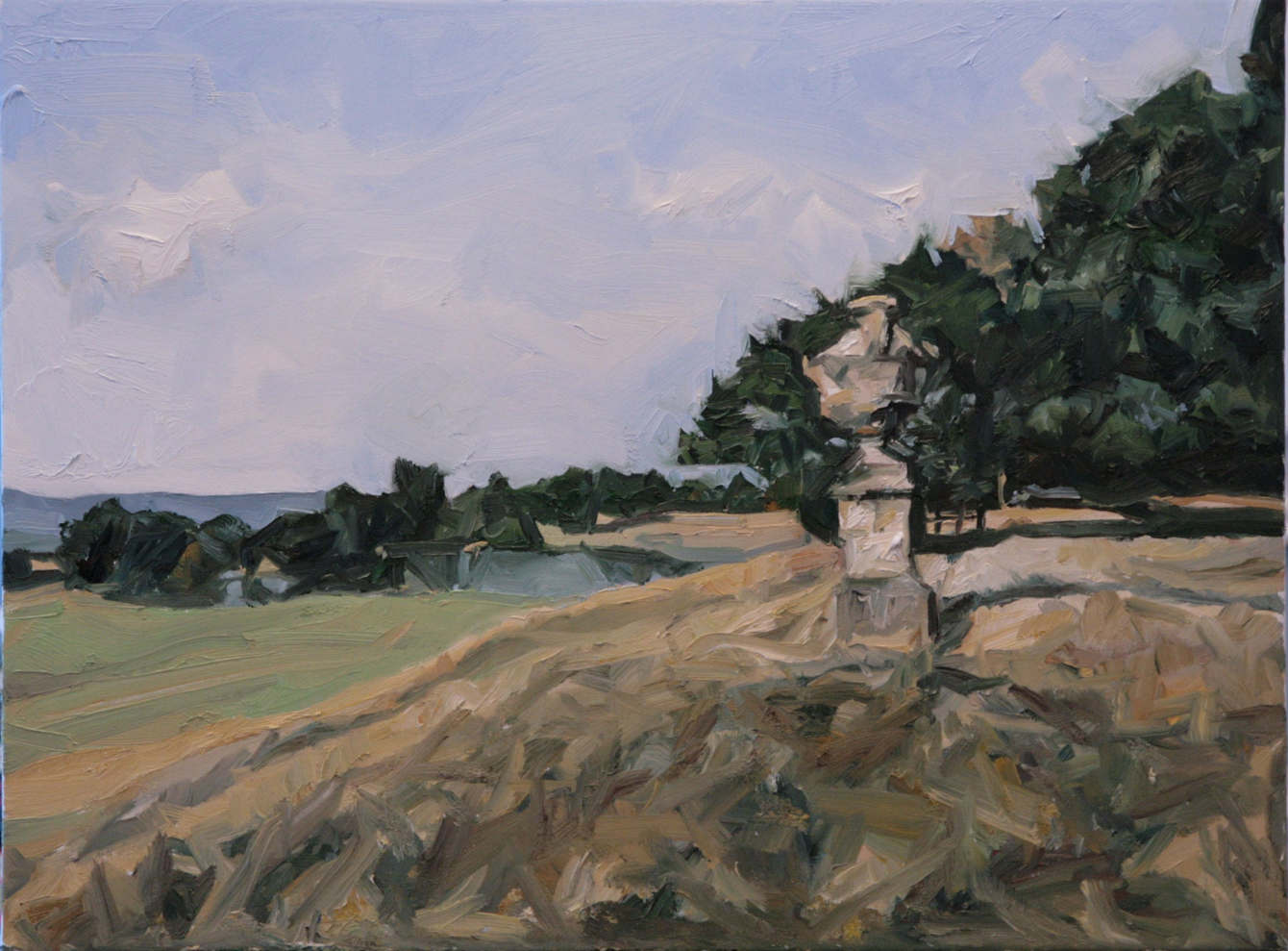 風景画 リトグラフ Richard Allen 限定版 125/250 Petworth | Aberdulais - Richard Allen