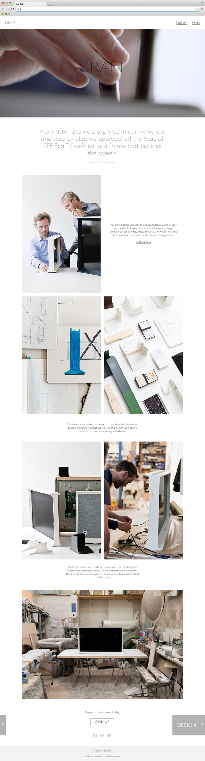 SAMSUNG | SERIF TV - Annie Fox