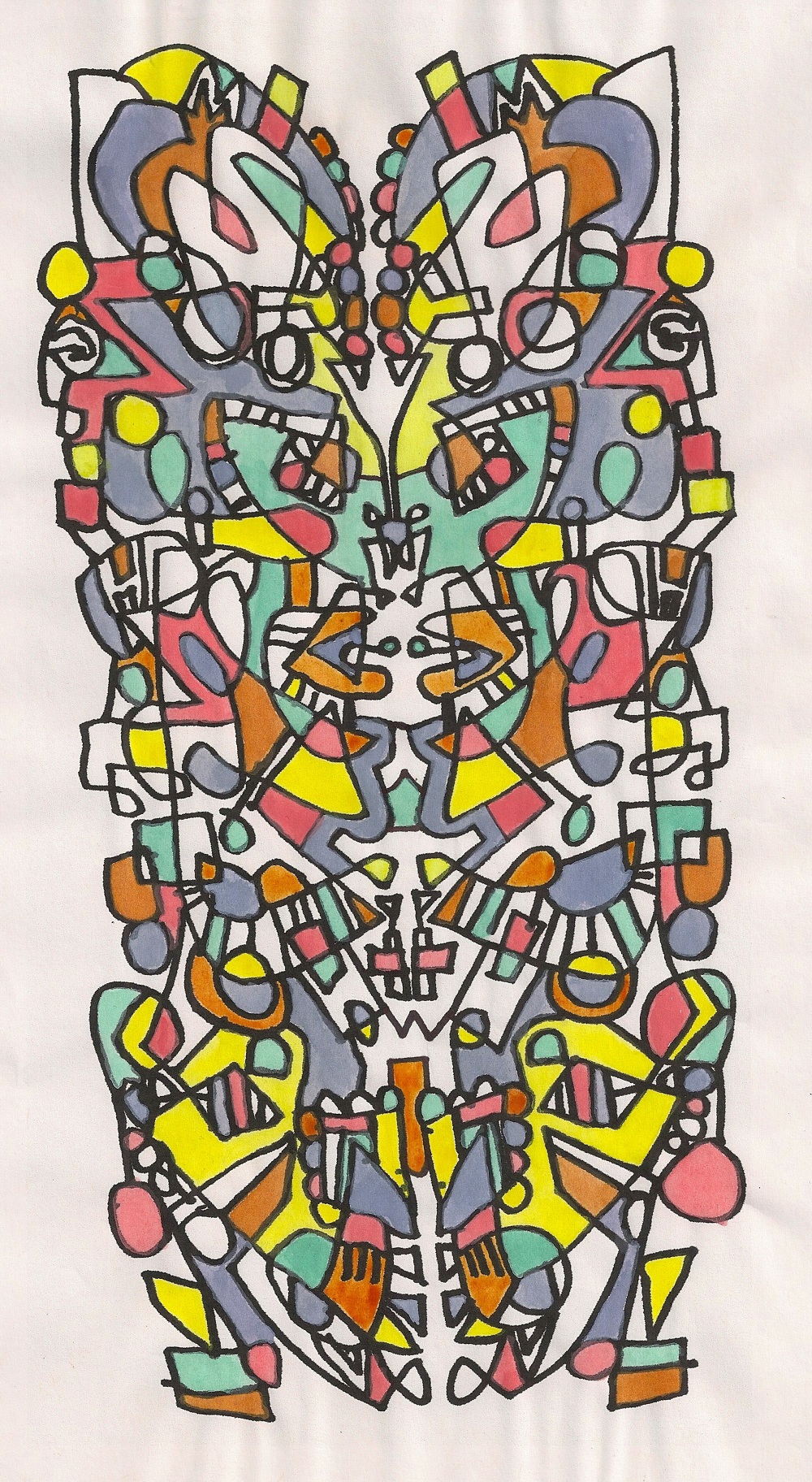 Twohanded drawings Alex Newby