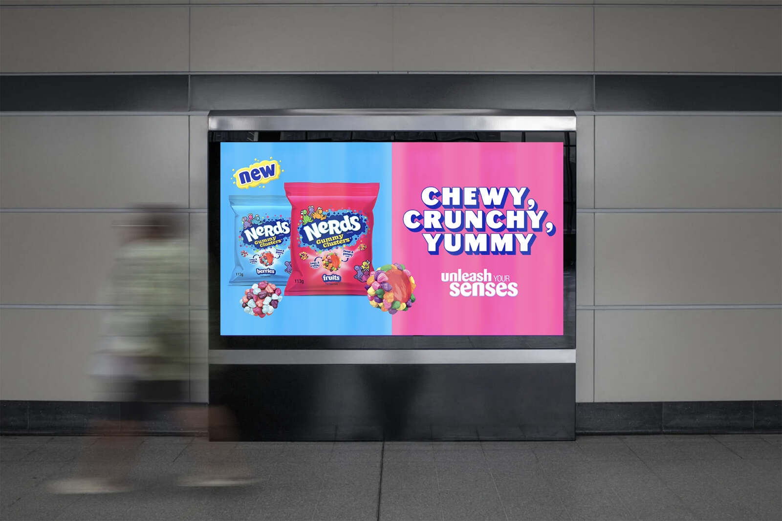 Nerds 3D Billboard in London