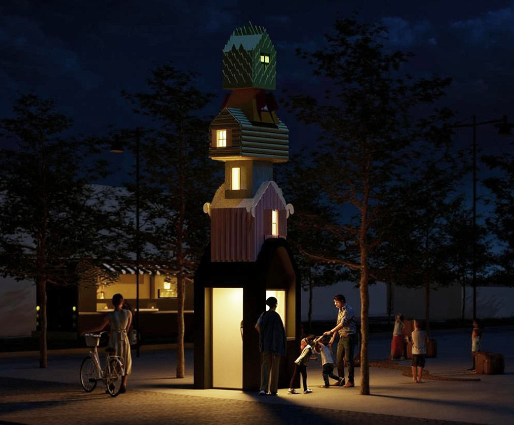 Inhabitable Structure STAPELSTAD (STAPLE TOWN) - UMA