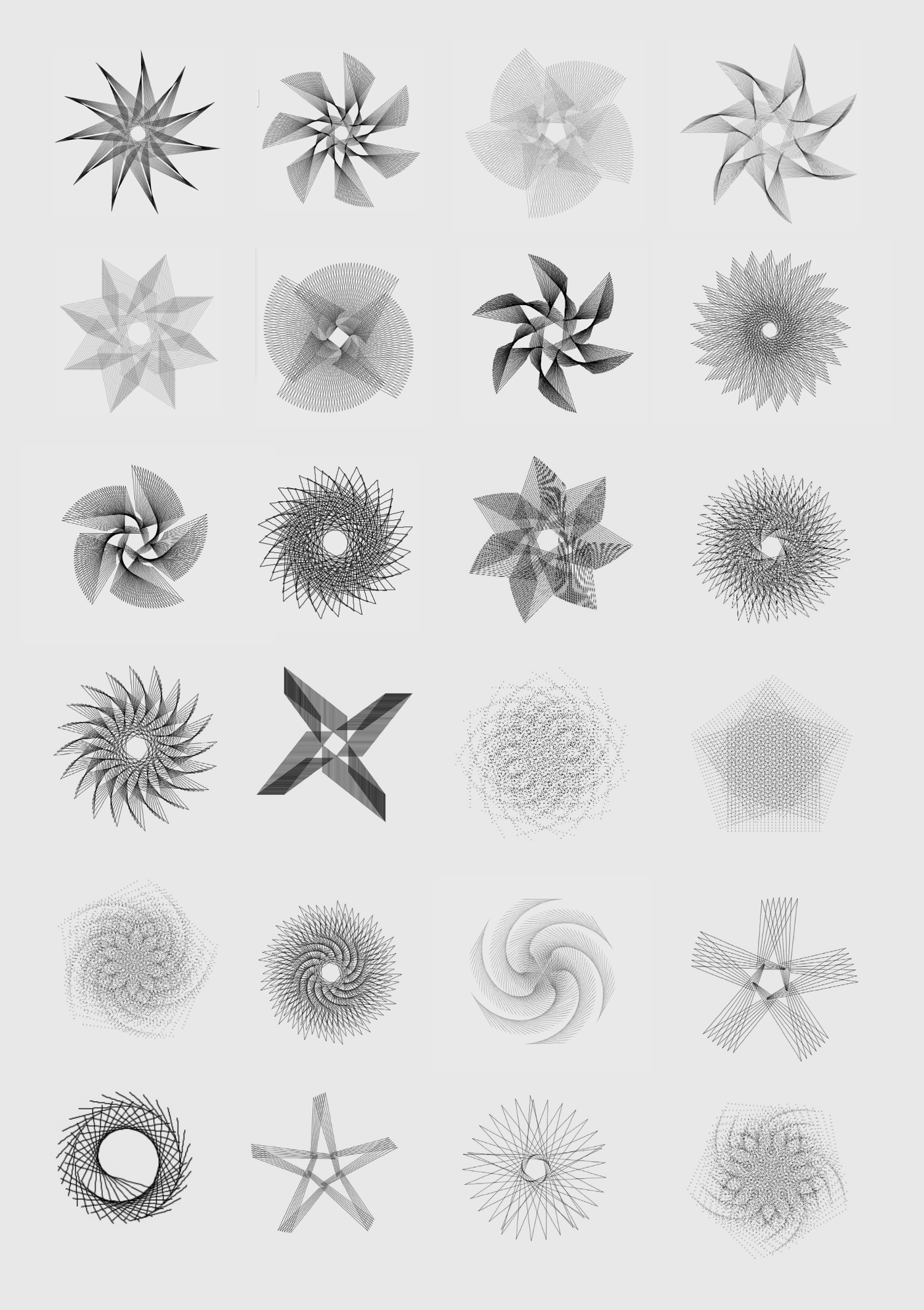 Motion experiment with nodebox - Luyi