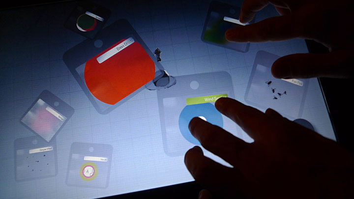 Sound Scape Multitouch Interface - contentismissing