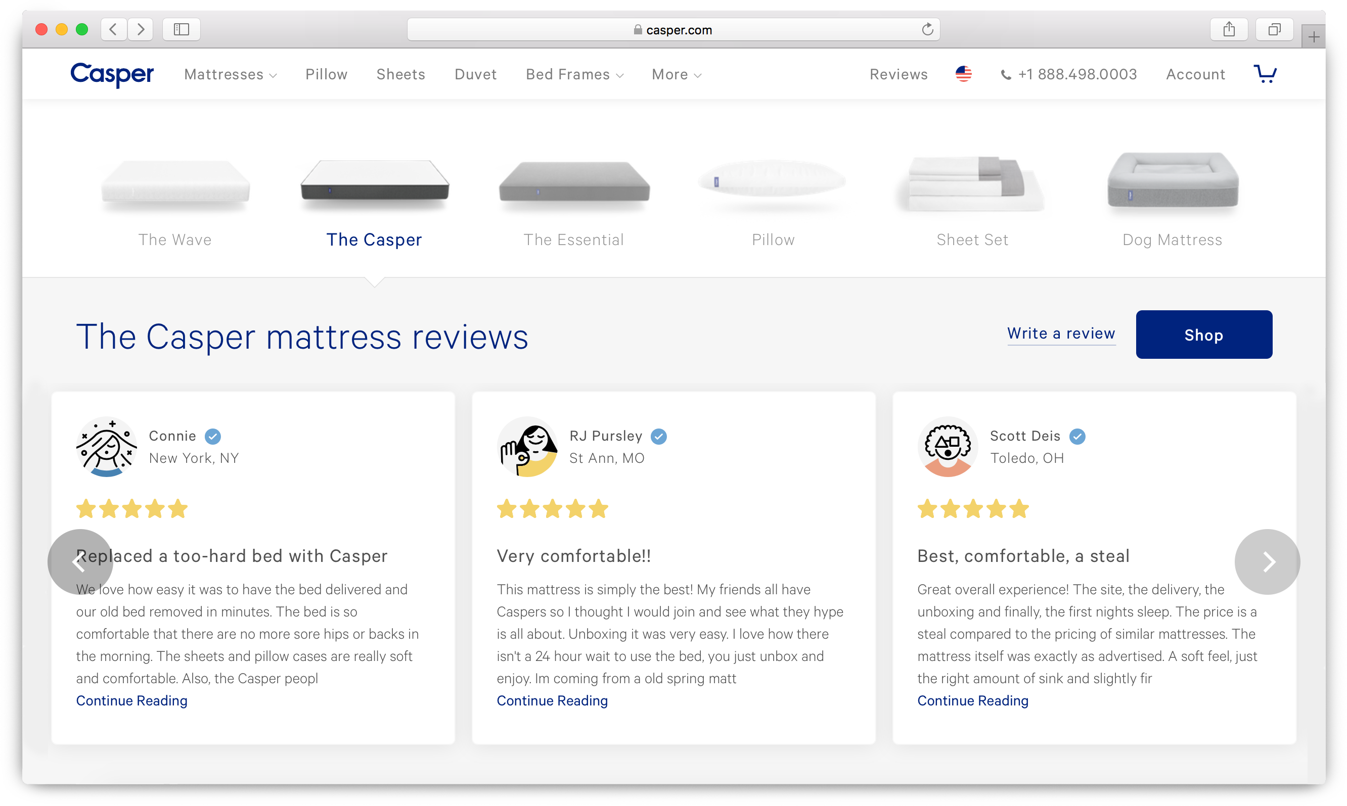 Casper Reviews Avatars Justin Tran