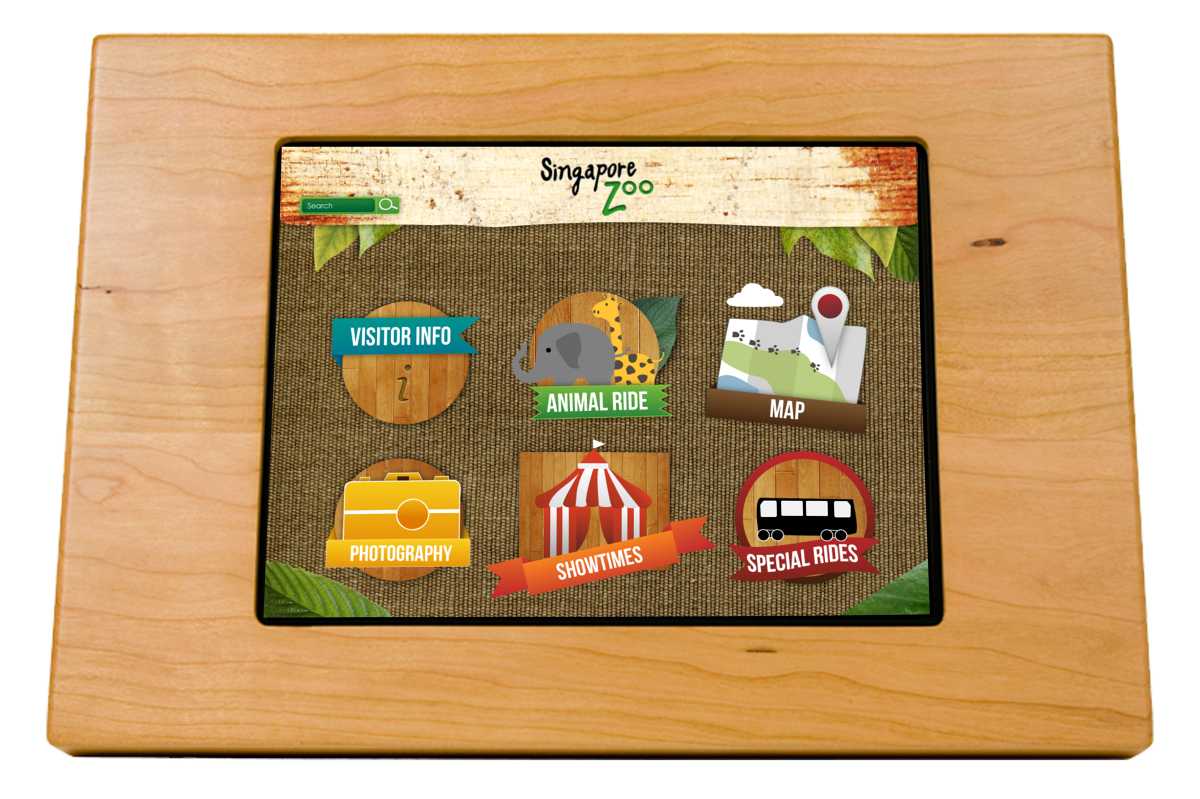 Singapore Zoo App // UI/UX Interface Design - Amy