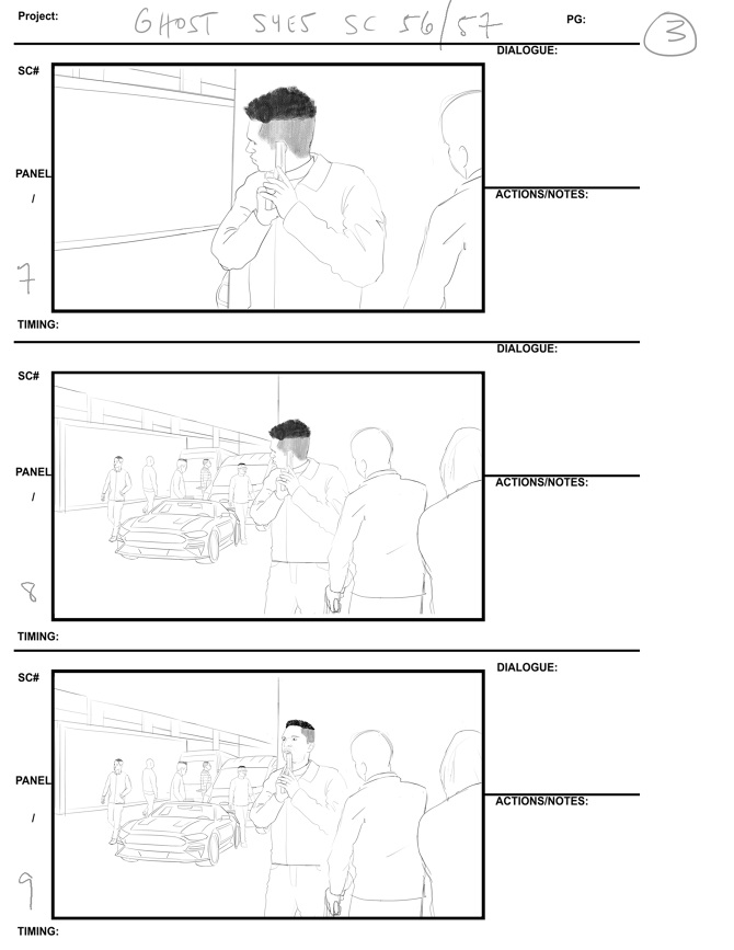 Power Book II: Ghost Storyboard S4 E5 - seanvec.com