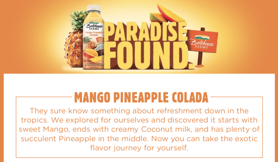 Campbell's / Bolthouse Farms print ads - Marcello Picone—writer