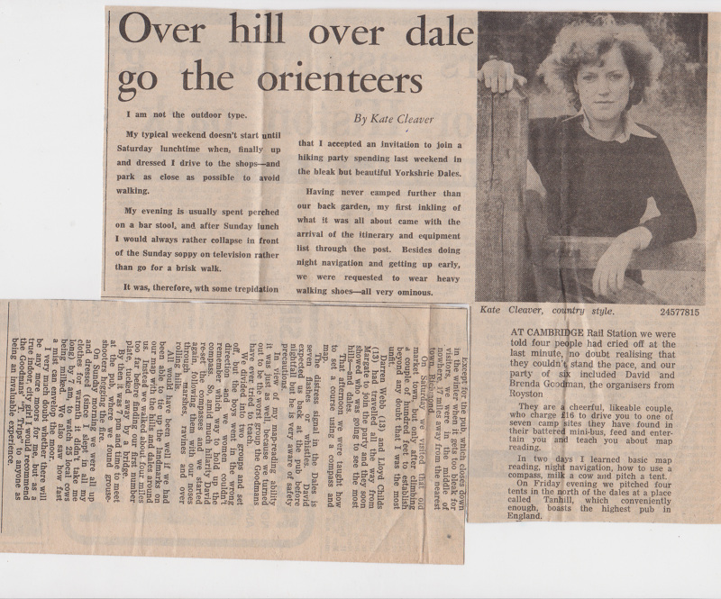 Journalism Kate Cleaver