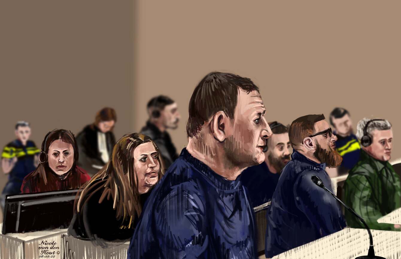 Rechtbanktekeningen - nicole van den hout
