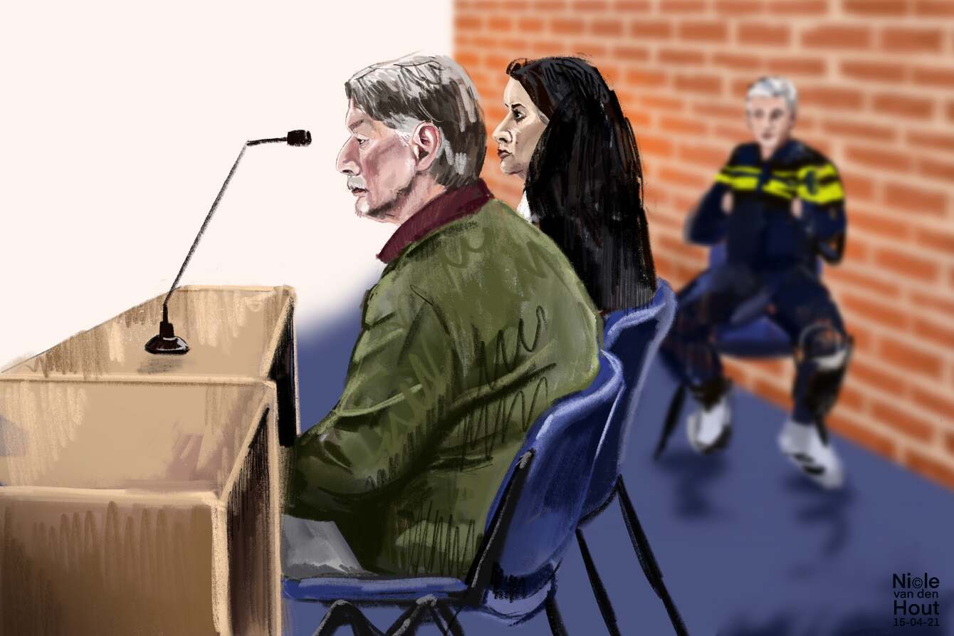 Rechtbanktekeningen - nicole van den hout