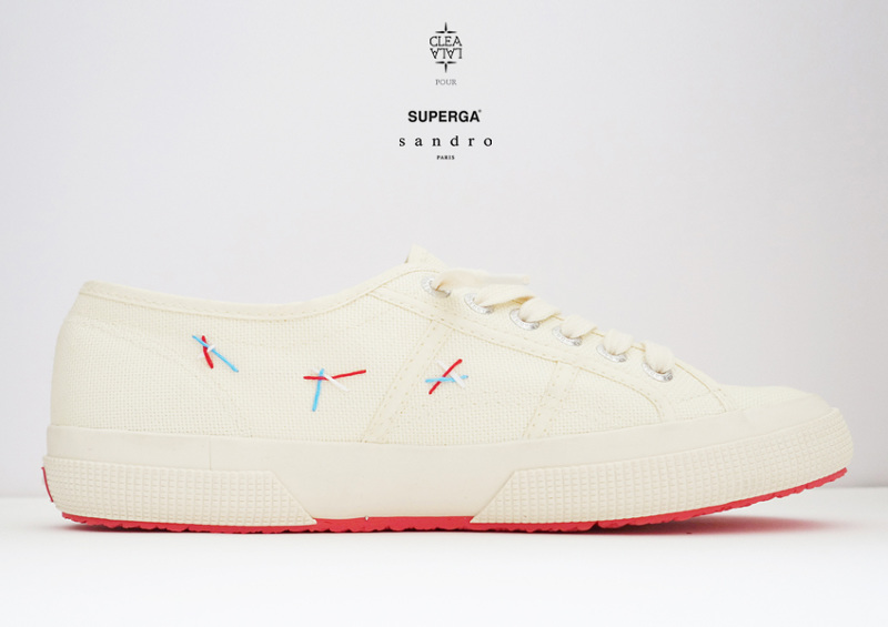superga x sandro