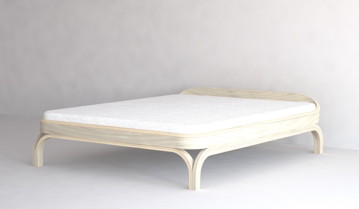 plywood bed