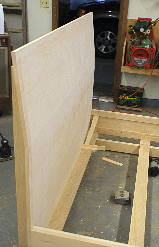 Maple Bed Frame - Christoph Schoenlein
