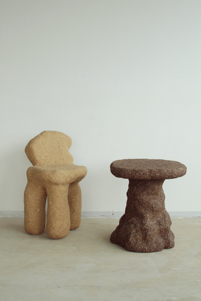 Wood clay objects - Sigve Knutson
