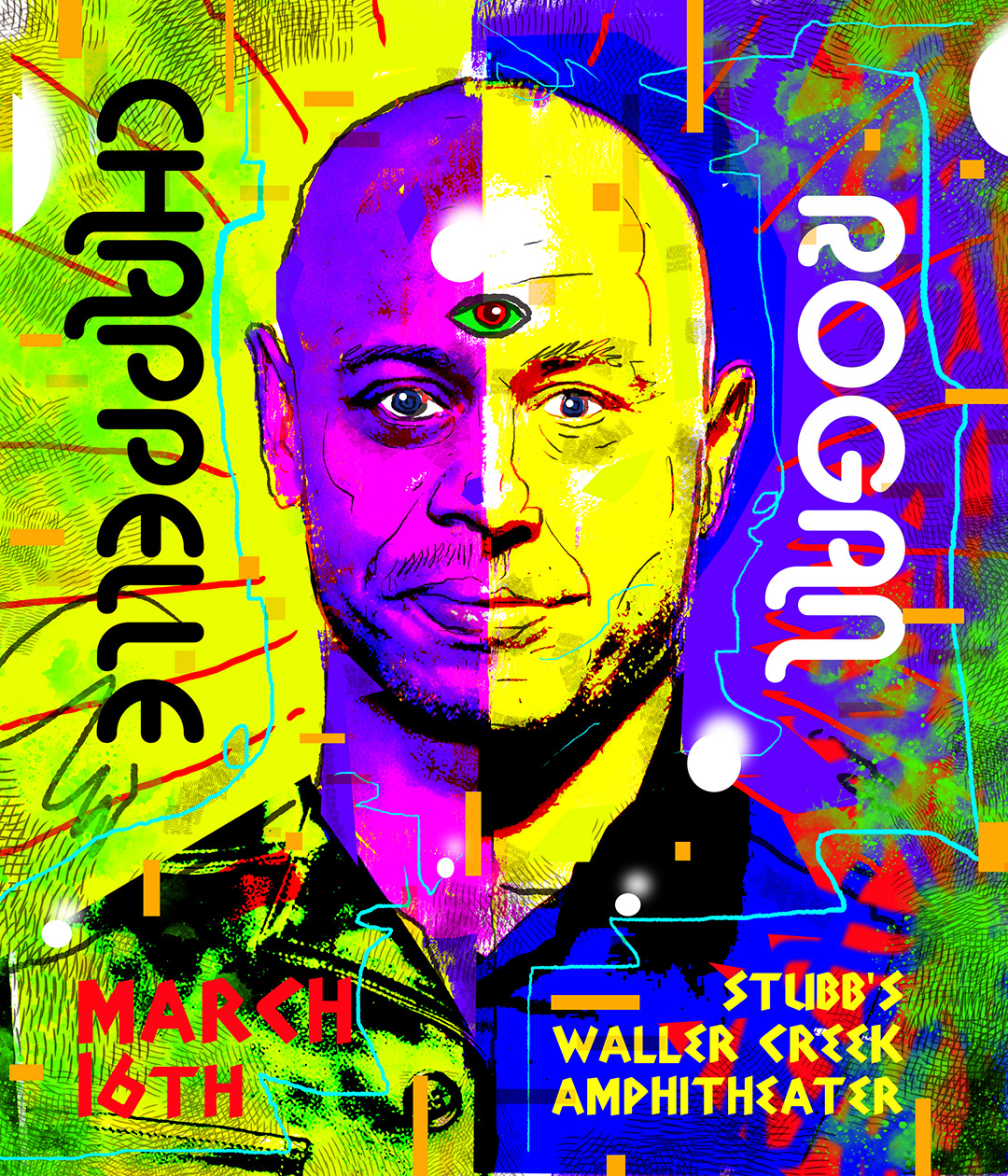 Comedy Artwork Brian • Illustration & Design