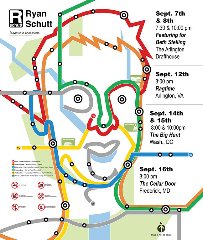 Comedy Artwork Brian • Illustration & Design