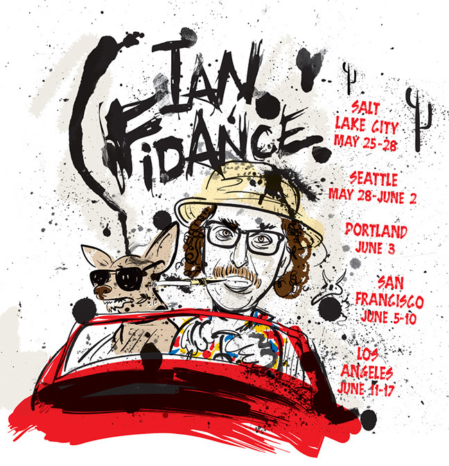 Comedy Artwork Brian • Illustration & Design