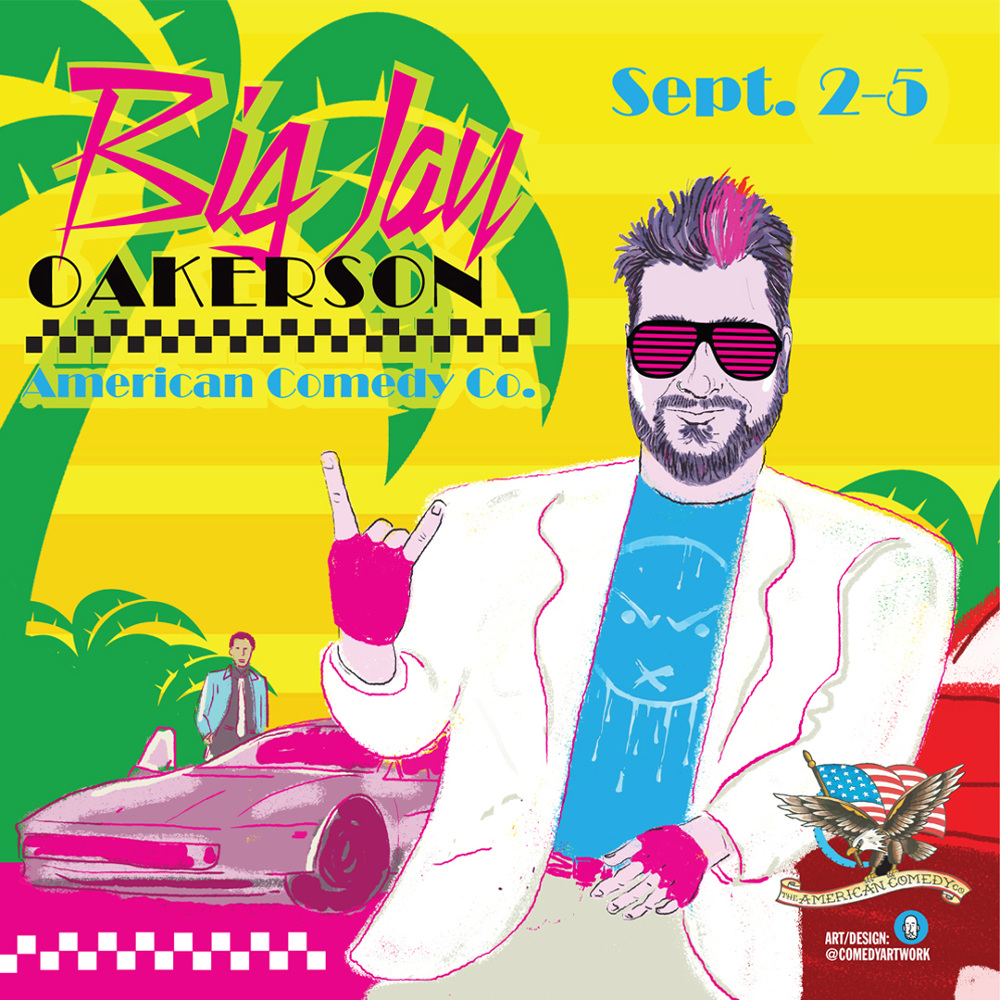 Comedy Artwork Brian • Illustration & Design