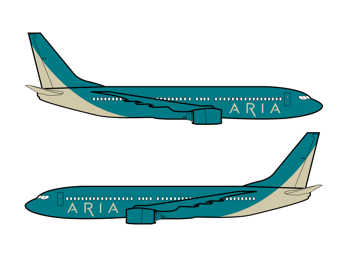ARIA Airlines James Owens Design