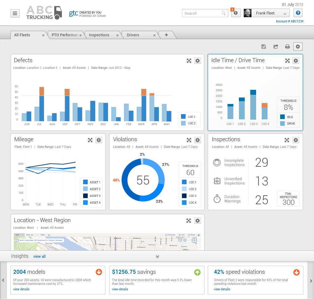Zonar Ground Traffic Control Callie Hilpert Design