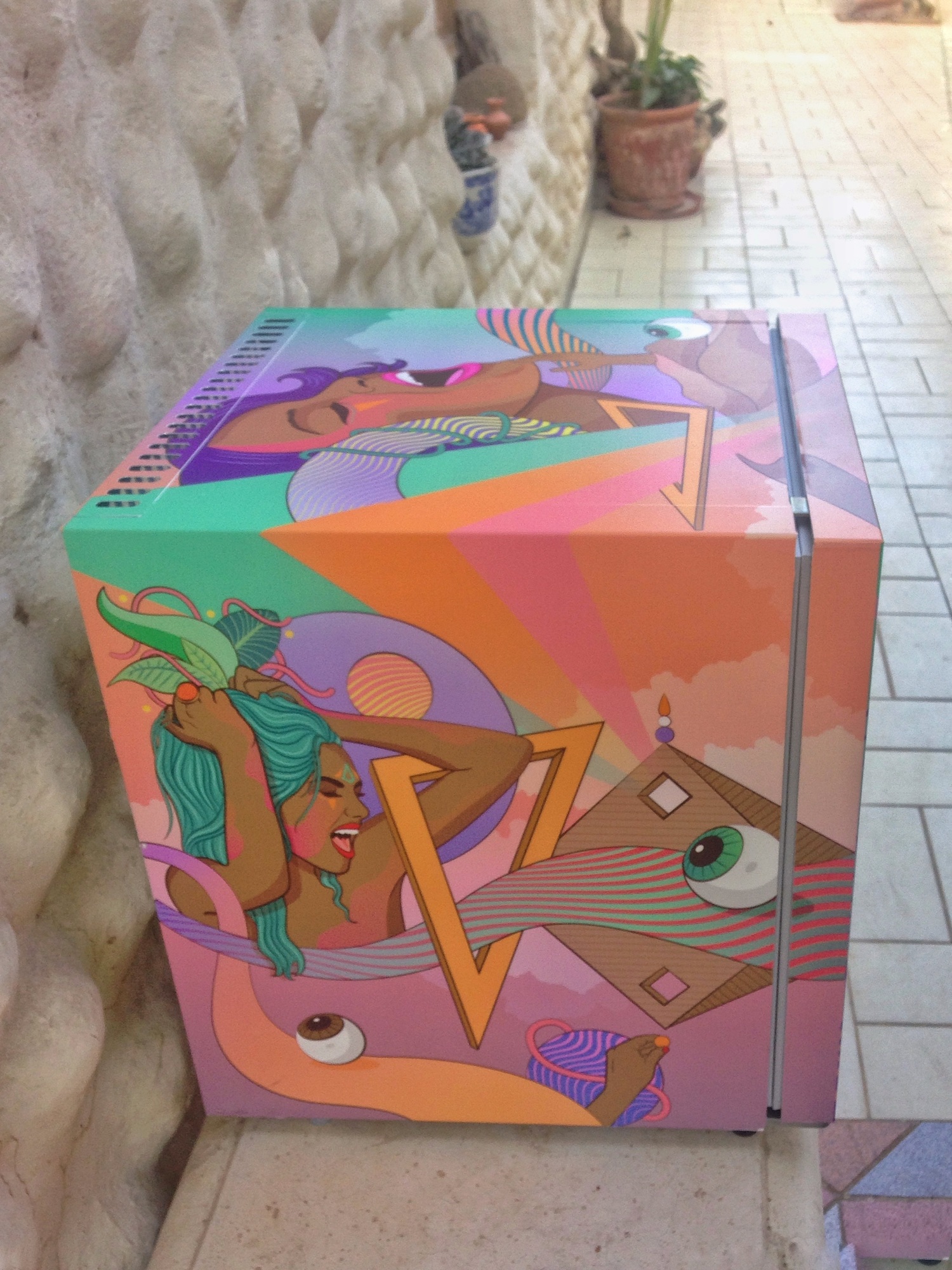 Red Bull Curates Canvas Cooler Samya Arif