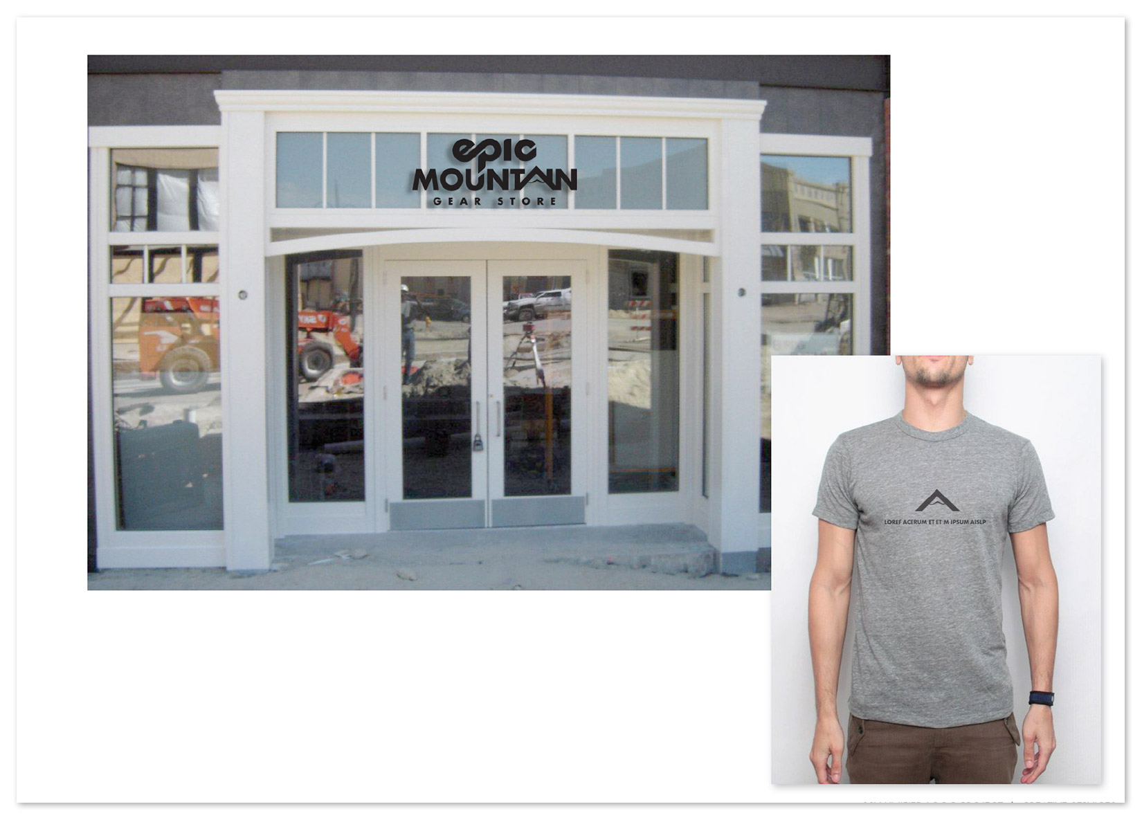 Epic Mountain Gear Store Logo Brenda Geary