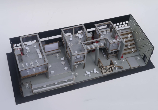 Andersen Learning Center Model Robert Streader 3d And Graphic Design