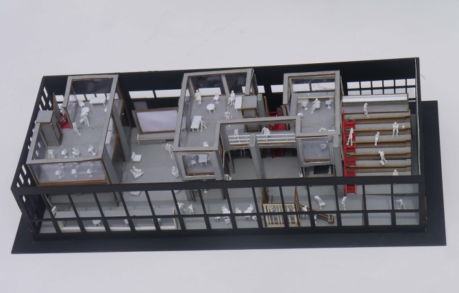 Andersen Learning Center Model Robert Streader 3d And Graphic Design