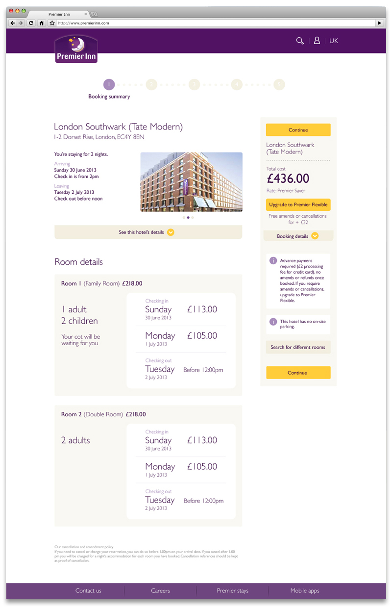 PremierInn.com - designbytom