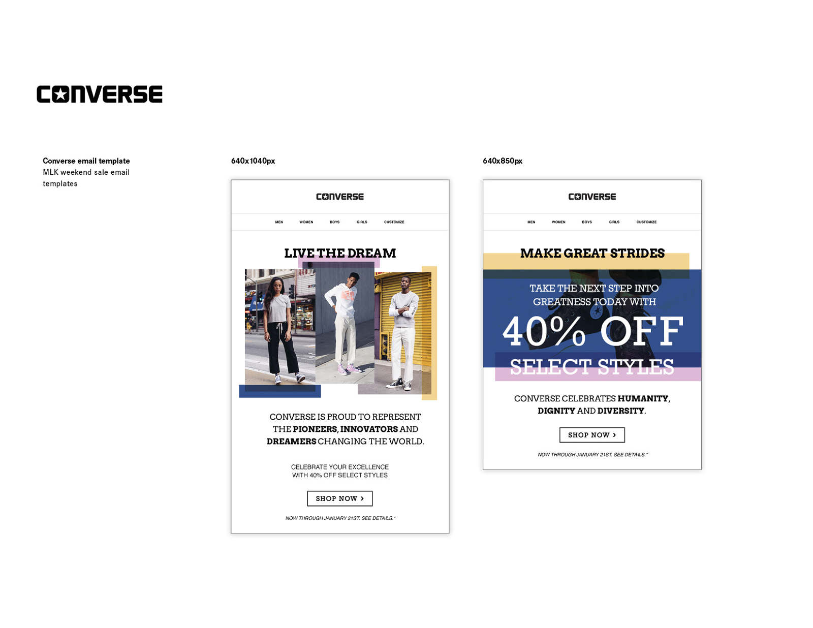 converse 15 off email