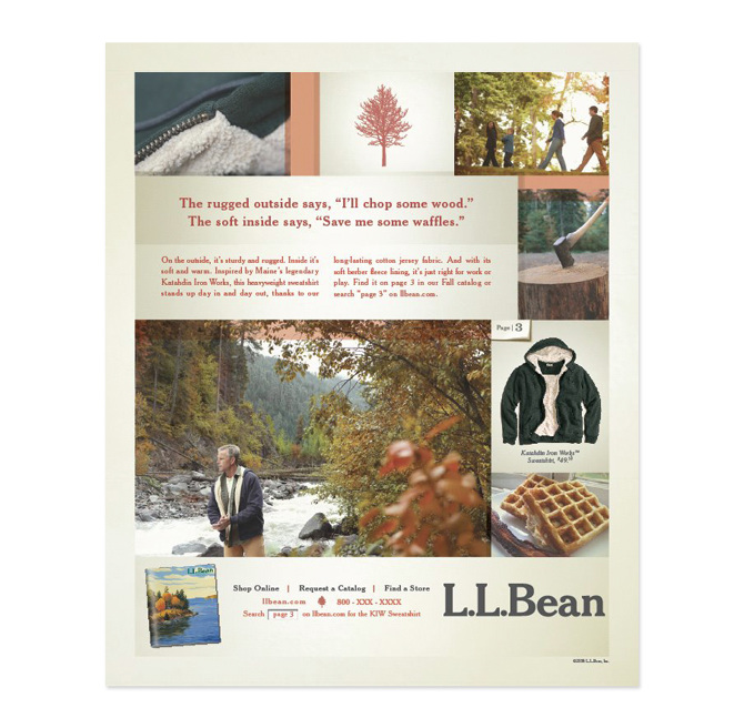 LL Bean Collection - Mark Peters Creative Director